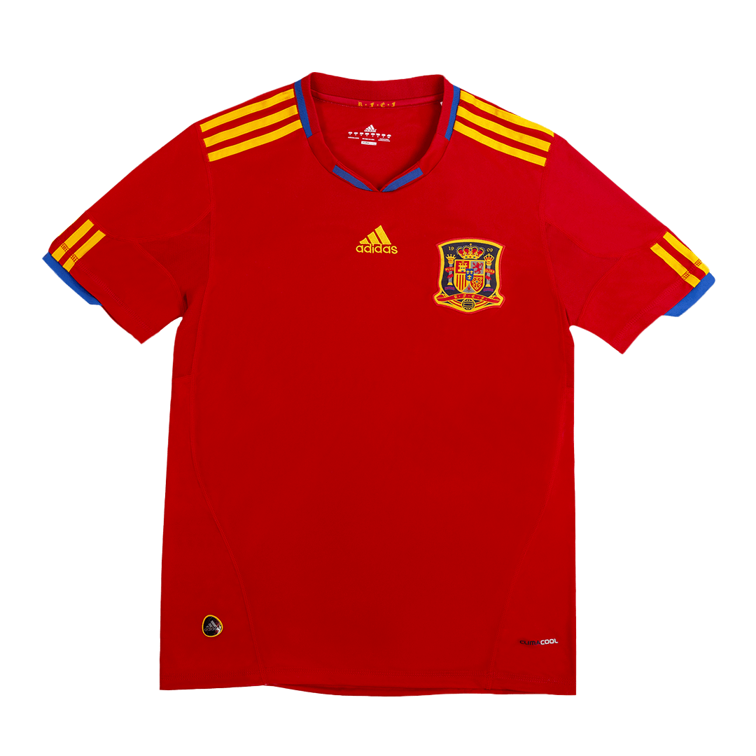 Retro 2010 Spain Home Soccer Jersey