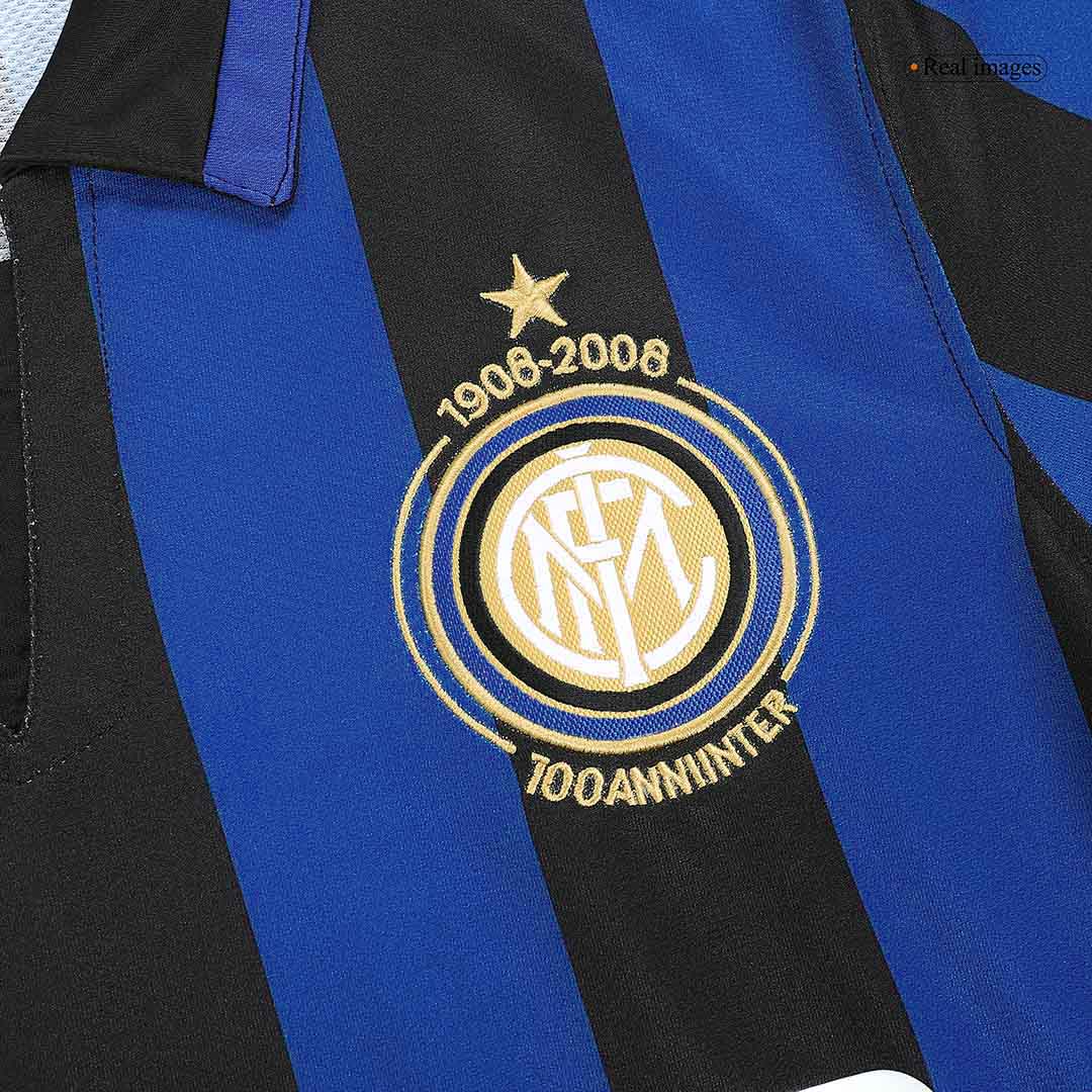 Retro 2007/08 Inter Milan Home Soccer Jersey