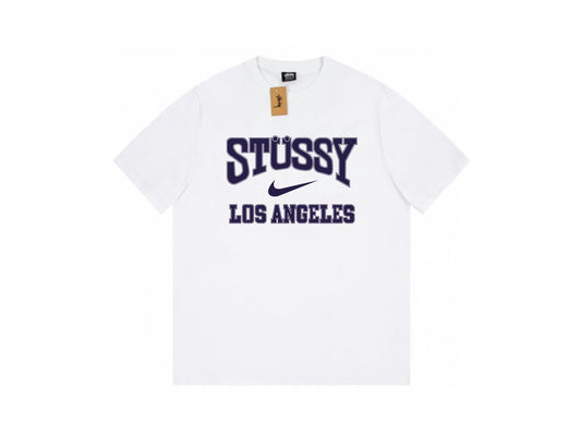 Stussy and Nike Los Angeles T-Shirt - White
