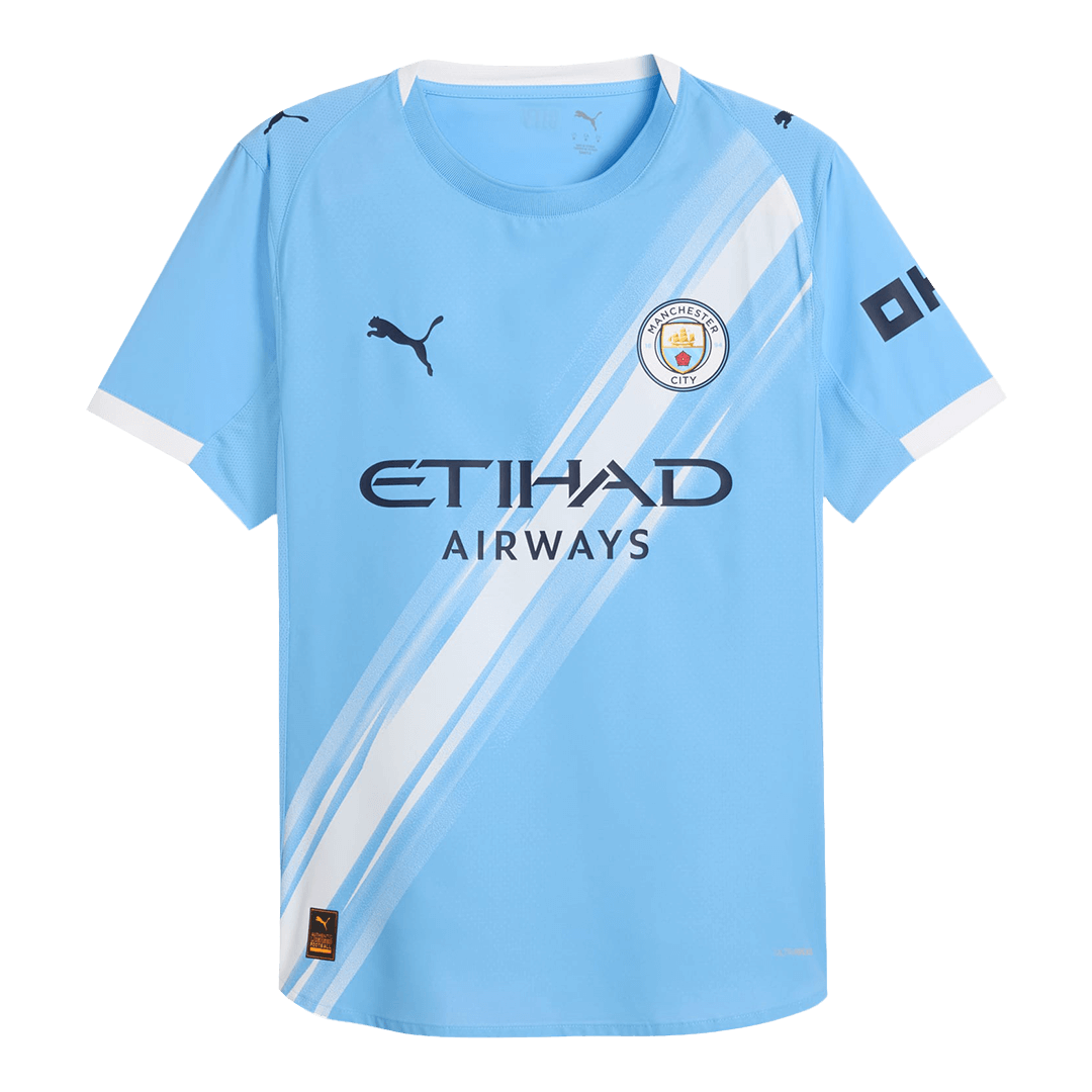 RODRIGO #16 Manchester City Home Authentic Soccer Jersey 2025/26 - Club World Cup