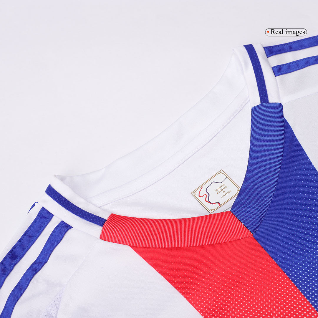 Olympique Lyonnais Soccer Jersey Home Custom Shirt 2024/25