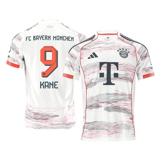 KANE #9 Bayern Munich Soccer Jersey Away Shirt 2025/26