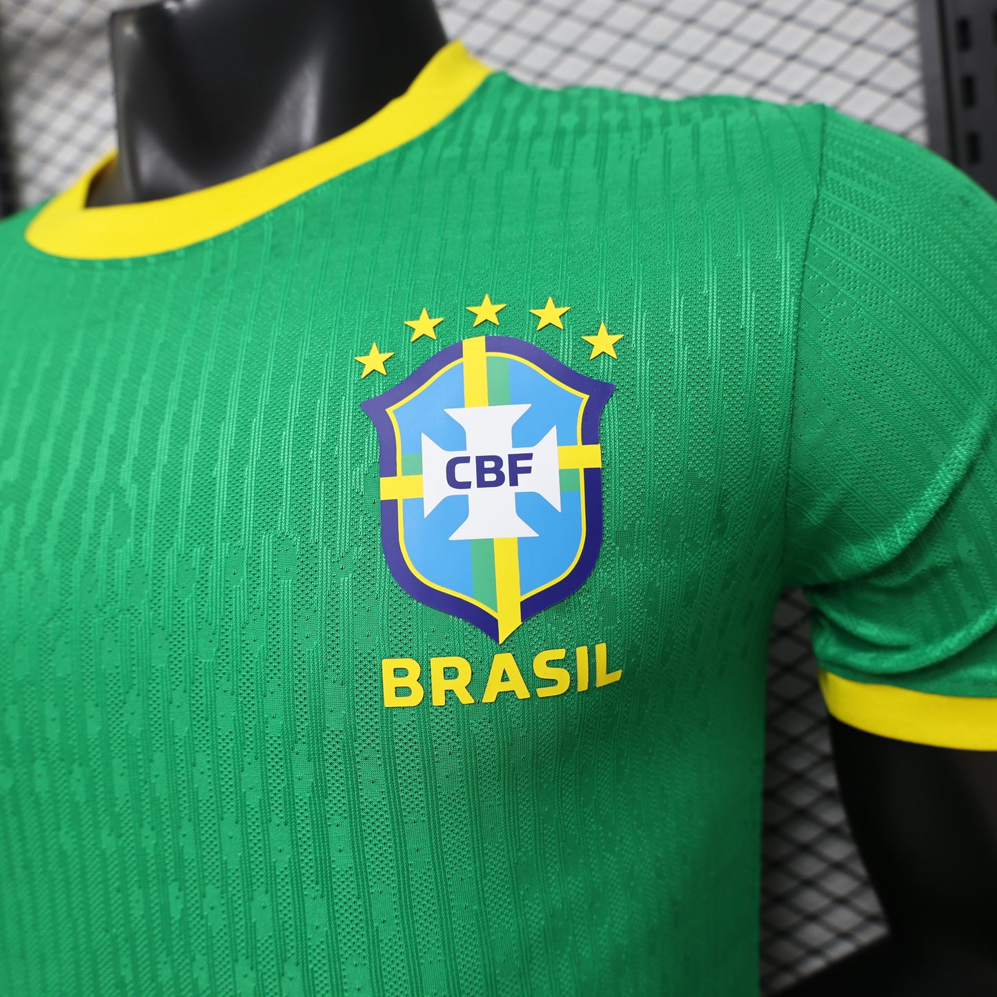 Brazil National Team Premium Soccer Jersey (Authentic Player Version)