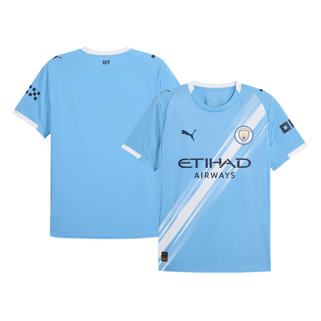 Manchester City Home Soccer Jersey 2025/26 Blue
