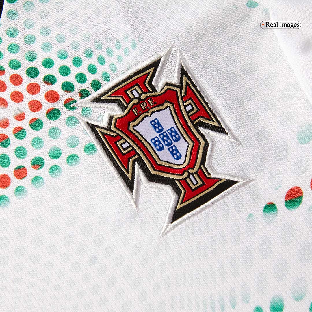 Women's Portugal Away Soccer Jersey 2025 White
