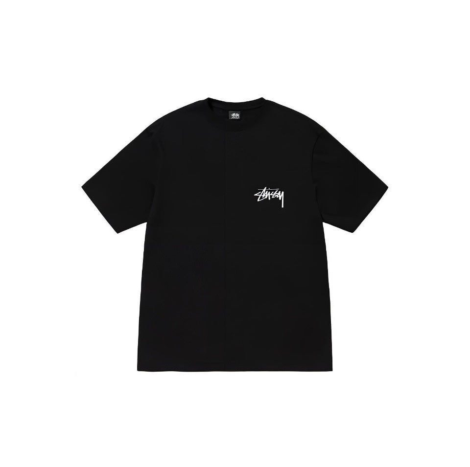Black Glowing 8-Ball Graphic T-Shirt