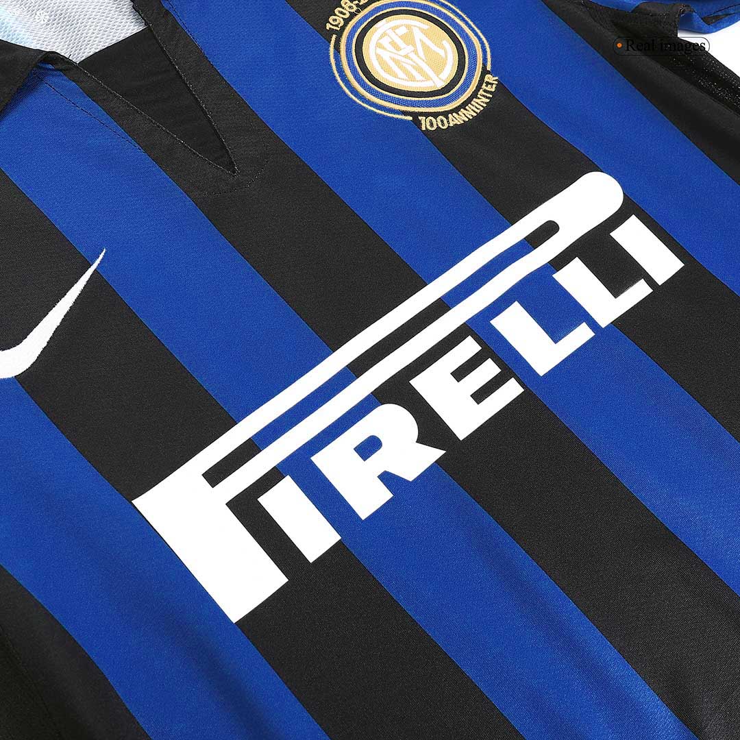 Retro 2007/08 Inter Milan Home Soccer Jersey