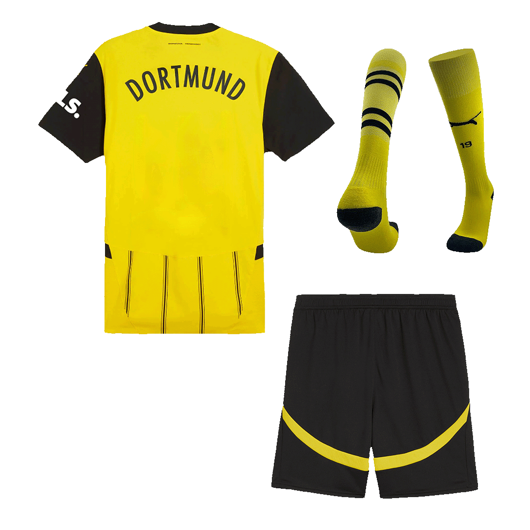 Borussia Dortmund Home Soccer Jersey Kit(Jersey+Shorts+Socks) 2024/25