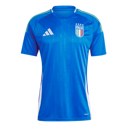 Italy Soccer Jersey Home Custom Shirt 2024
