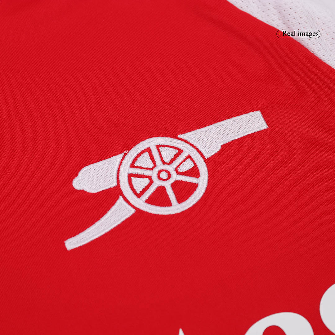 RICE #41 Arsenal Home Soccer Jersey 2024/25 Red - UCL