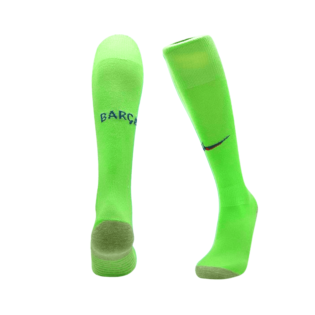 Kid's Barcelona Third Away Soccer Socks 2024/25