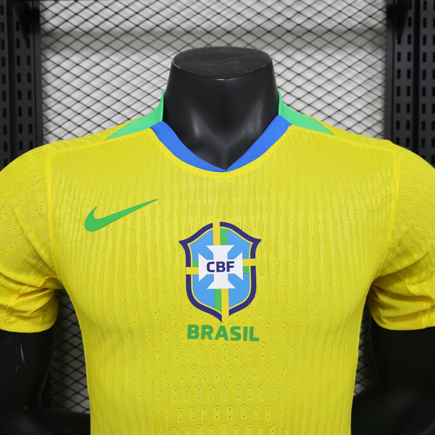 Brazil National Team Home Premium Soccer Jersey 25/26 (Authentic Player Version)
