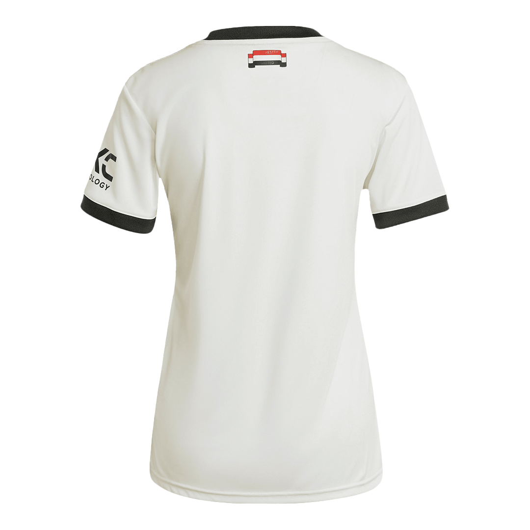 Women's Manchester United Third Away Soccer Jersey Shirt 2024/25