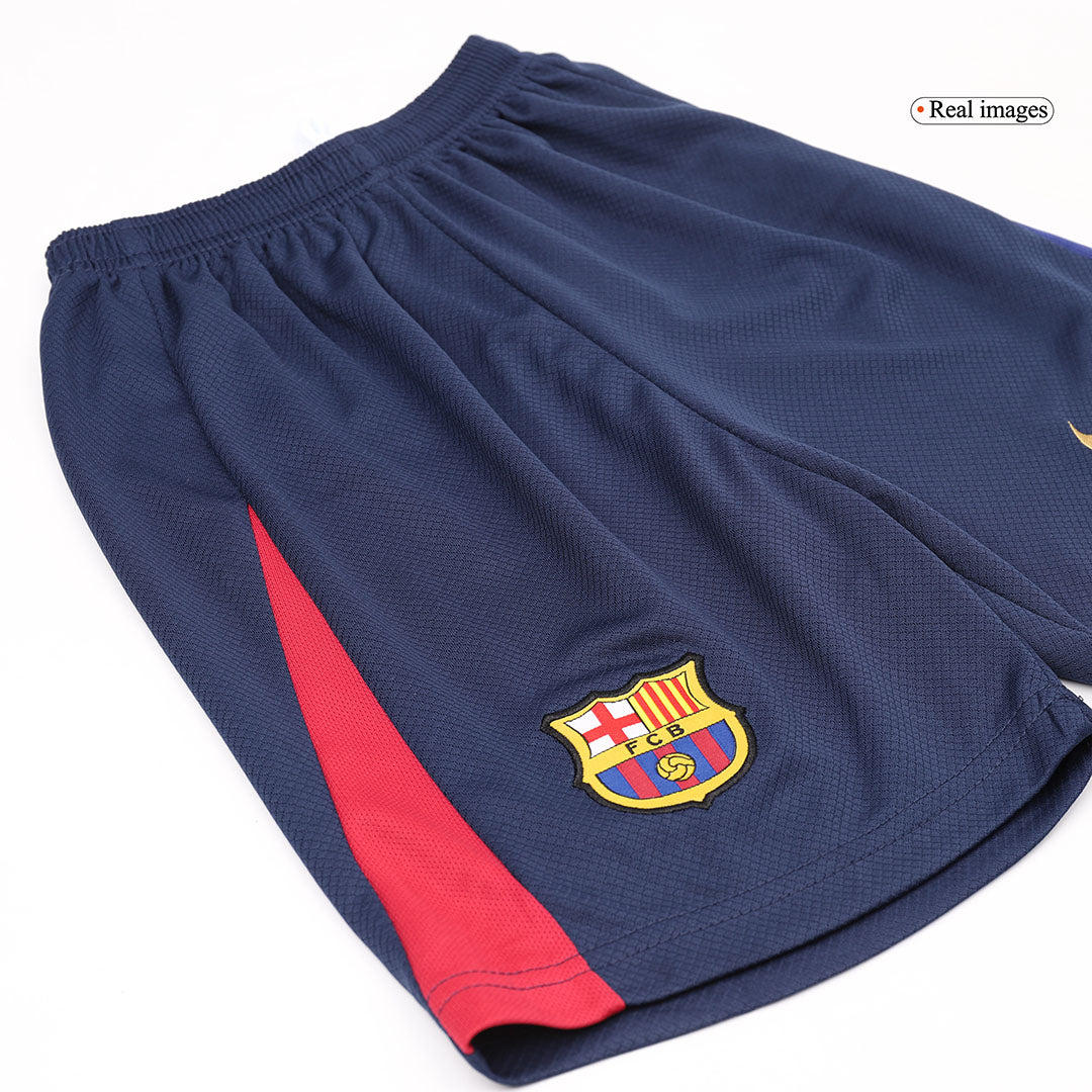 Kid's Barcelona Home Soccer Jersey Kit(Jersey+Shorts) 2024/25