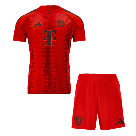 Bayern Munich Home Soccer Jersey Kit(Jersey+Shorts) 2024/25