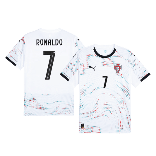 RONALDO #7 Portugal Away Soccer Jersey 2025