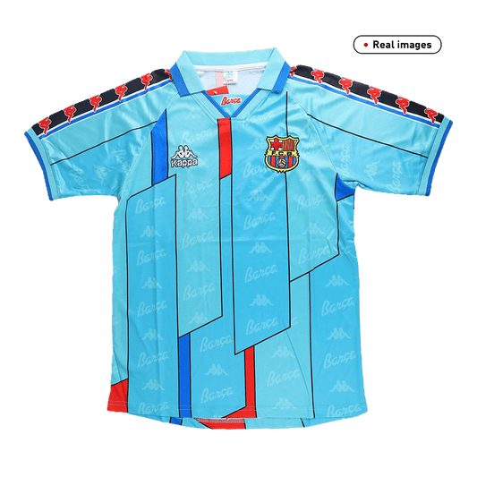 Retro 1996/97 Barcelona Away Soccer Jersey