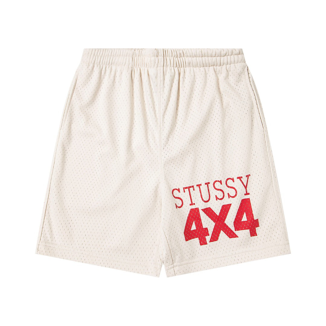 Stussy 4x4 Mesh Jersey T-Shirt Black