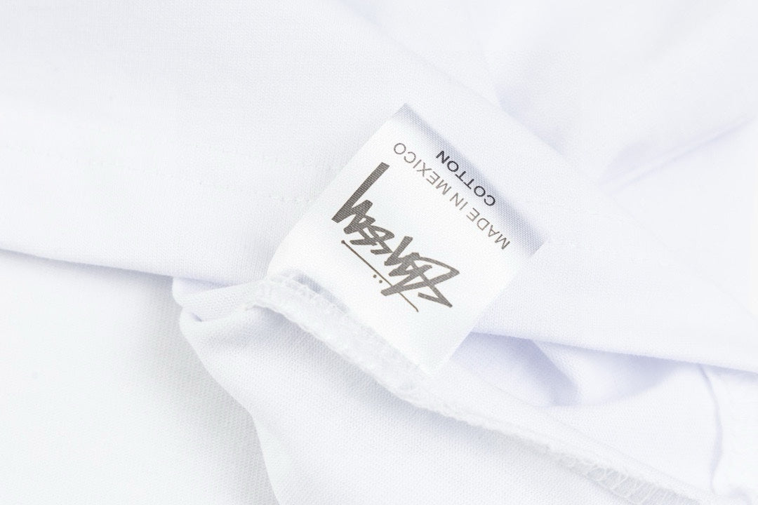 Stussy Dice Logo Short Sleeve T-Shirt - White