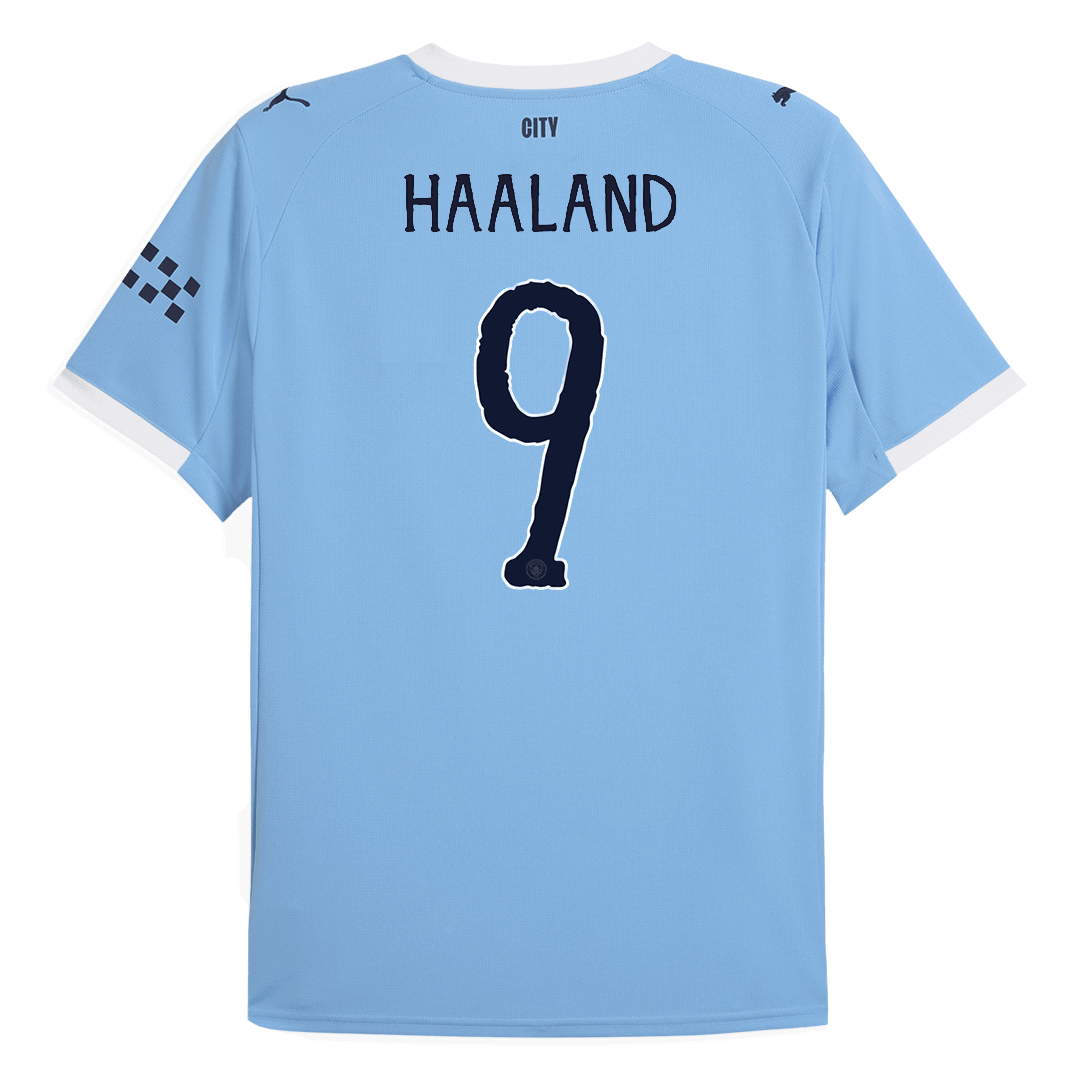HAALAND #9 Manchester City Home Soccer Jersey 2025/26 - Club World Cup