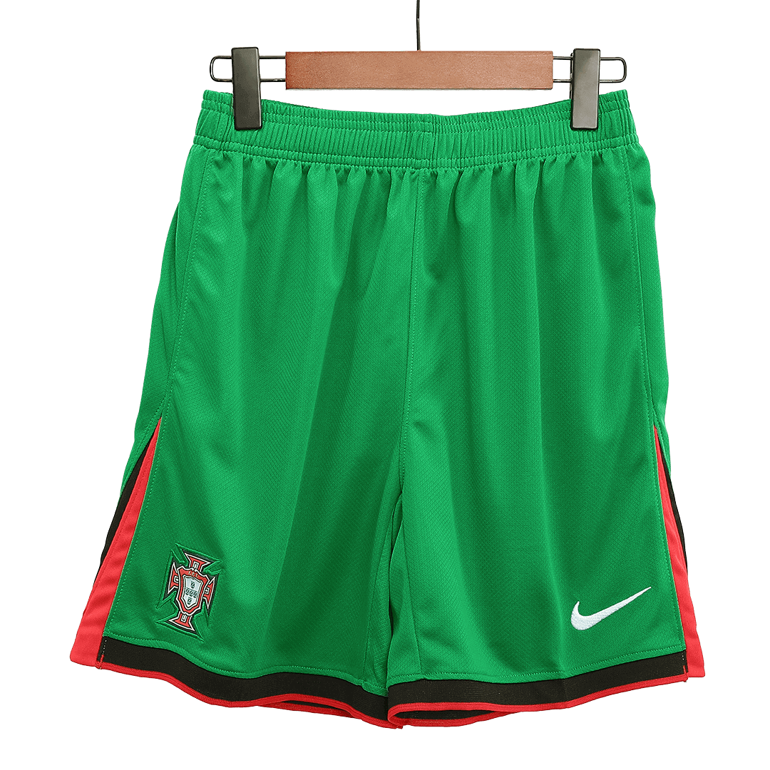 Portugal Home Soccer Shorts Euro 2024