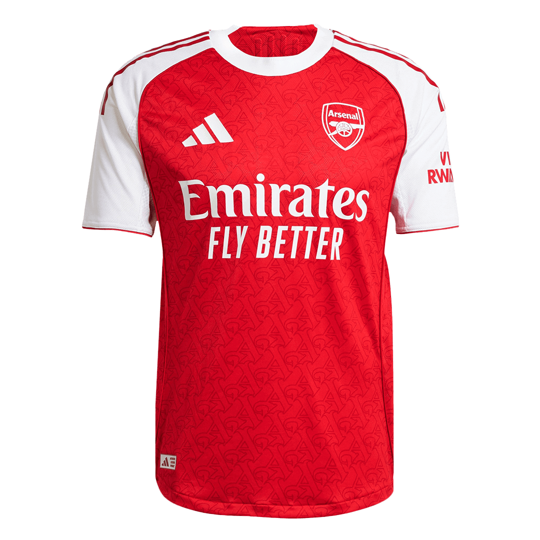 Authentic Arsenal Home Soccer Jersey 2025/26 Red