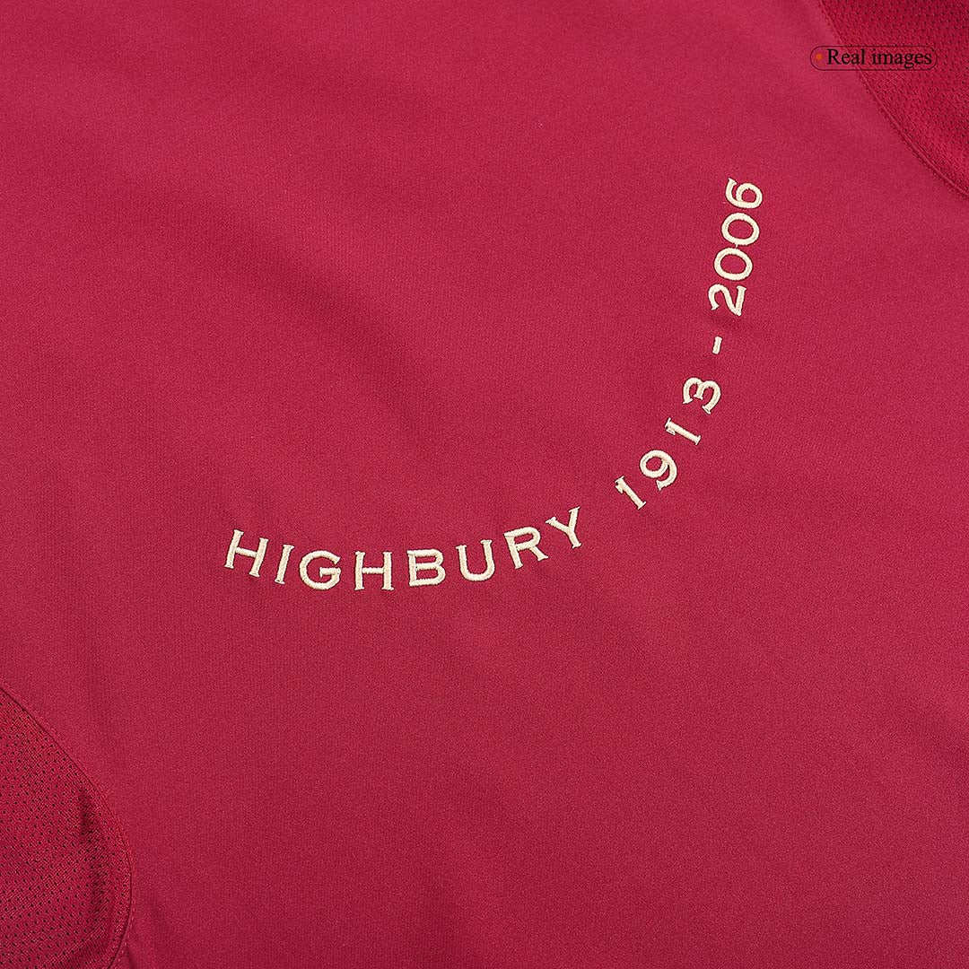 Retro 2005/06 Arsenal Home Soccer Jersey