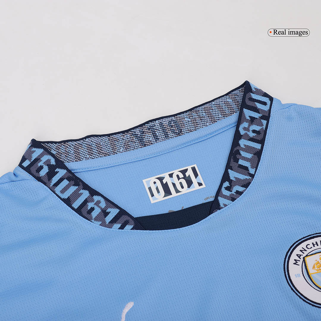 Women's Manchester City Home Soccer Jersey Shirt 2024/25