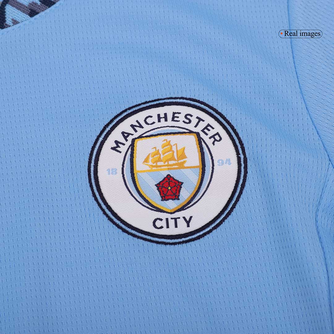 Women's Manchester City Home Soccer Jersey Shirt 2024/25