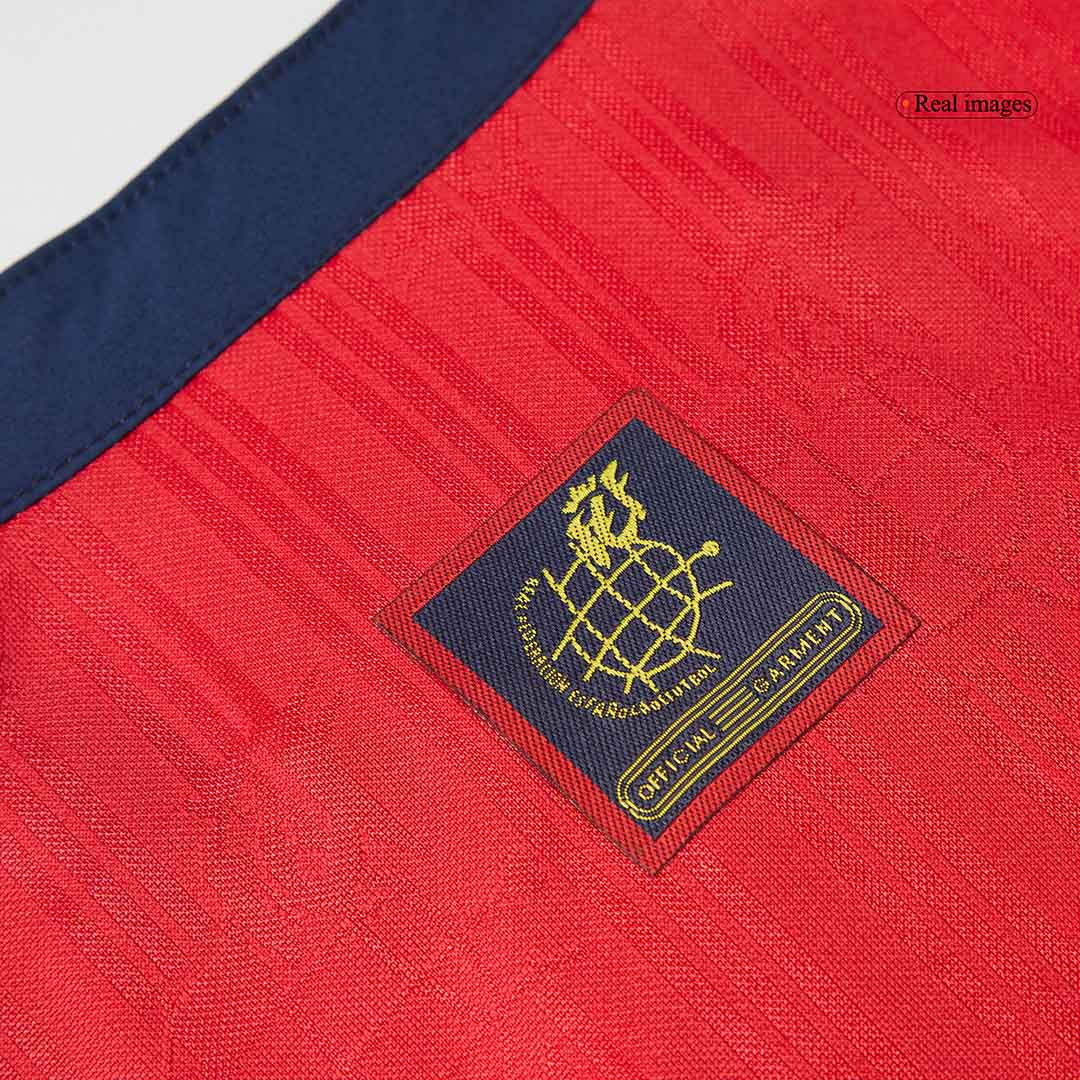 Retro 1996 Spain Home Soccer Jersey