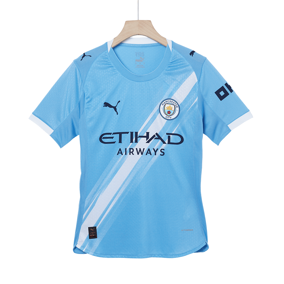 RODRIGO #16 Manchester City Home Authentic Soccer Jersey 2025/26 - Club World Cup
