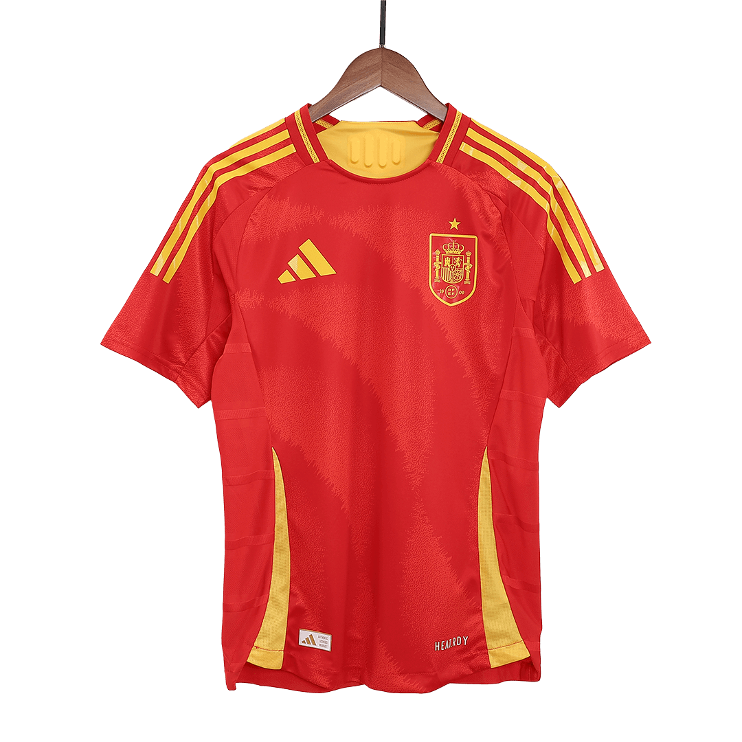 Authentic Spain Home Soccer Jersey Euro 2024