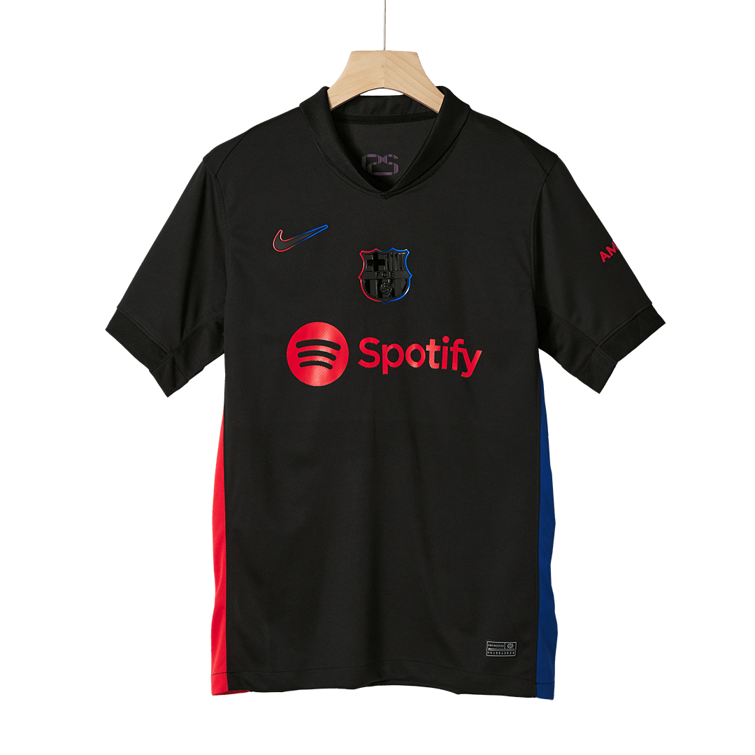 Barcelona Away Soccer Jersey Kit(Jersey+Shorts+Socks) 2024/25