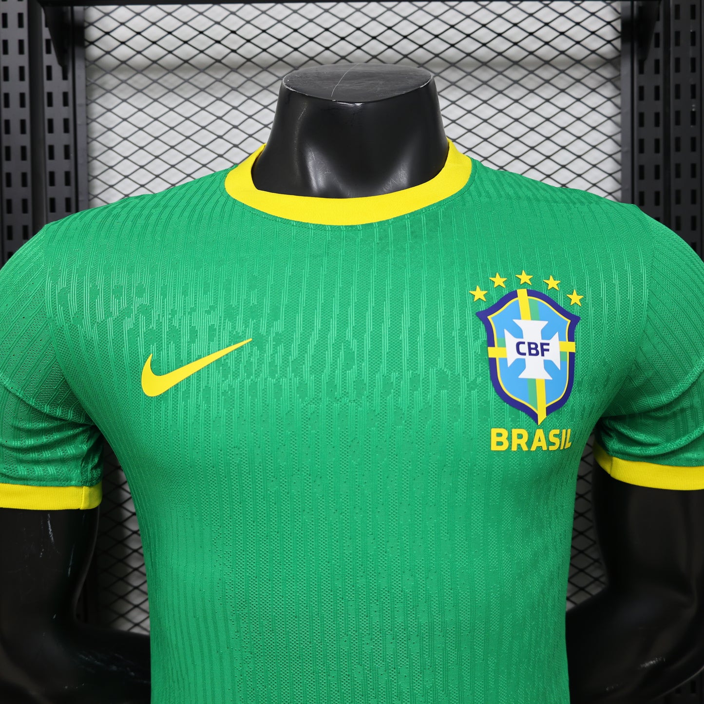 Brazil National Team Premium Soccer Jersey (Authentic Player Version)