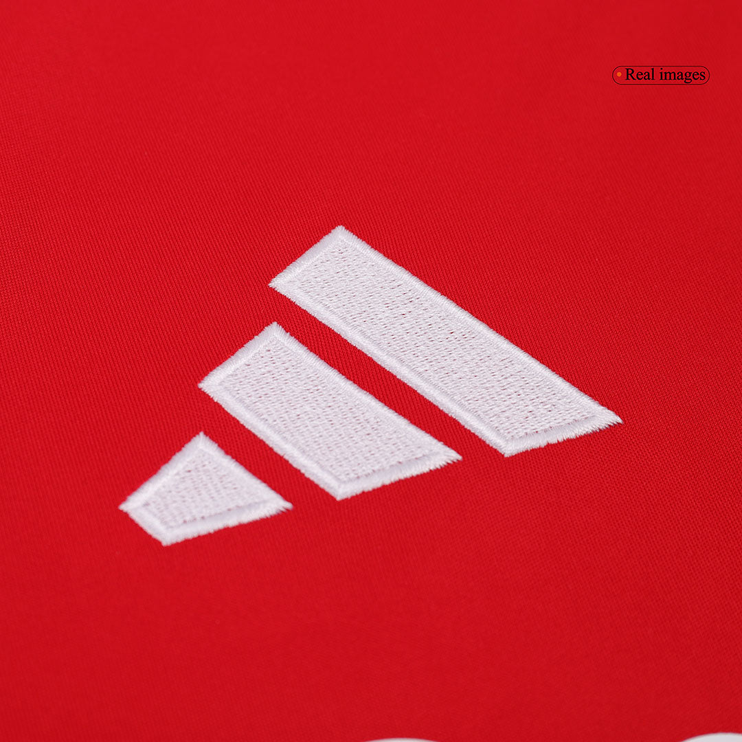 RICE #41 Arsenal Home Soccer Jersey 2024/25 Red - UCL