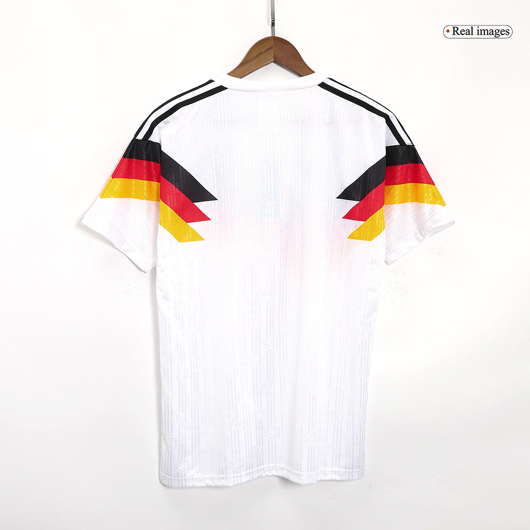 Retro 1990 Germany Home Soccer Jersey