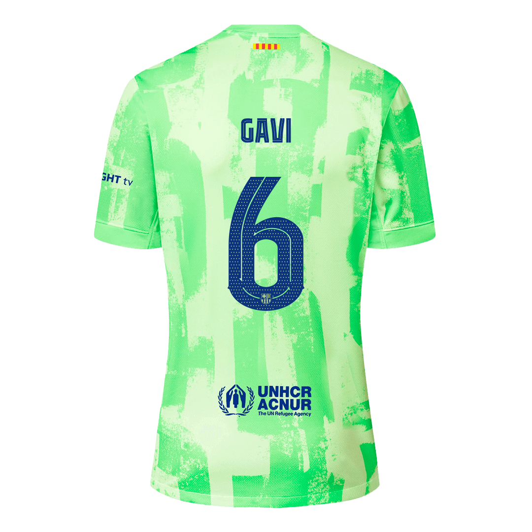 GAVI #6 Barcelona Third Away Soccer Jersey 2024/25 - UCL