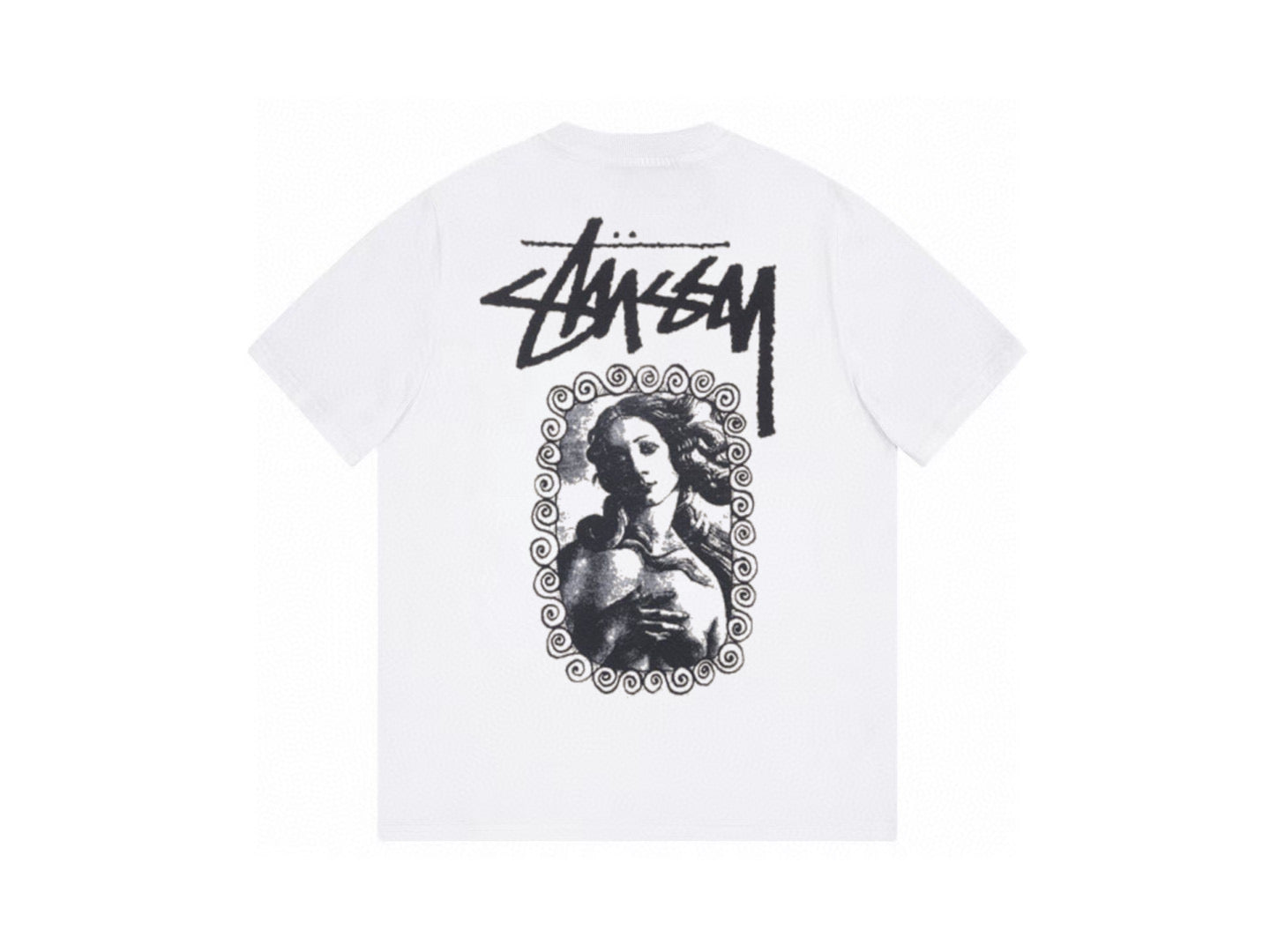 Stussy Venus Portrait Graphic T-Shirt White
