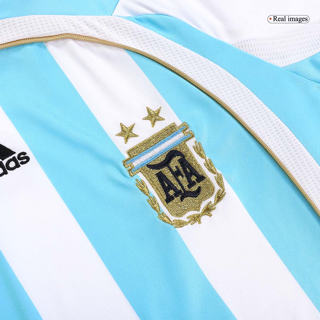 Retro 2006 Argentina Home Soccer Jersey