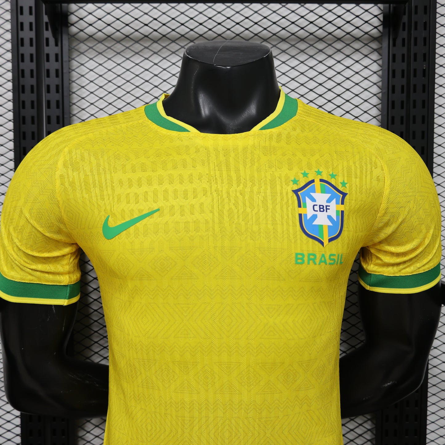 Brazil National Team Premium Soccer Jersey (Special Edition Authentic Player Version)