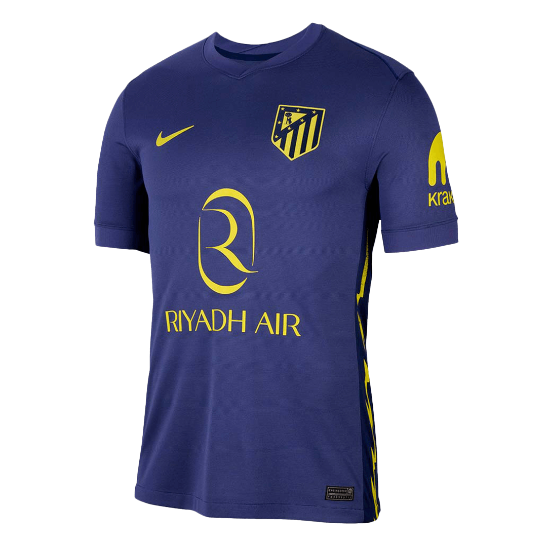 Atletico Madrid Soccer Jersey Away Custom Shirt 2025/26