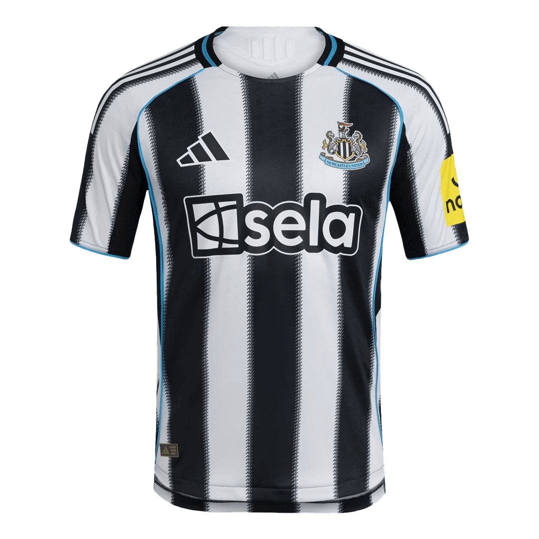 Newcastle United Home Authentic Soccer Jersey 2025/26