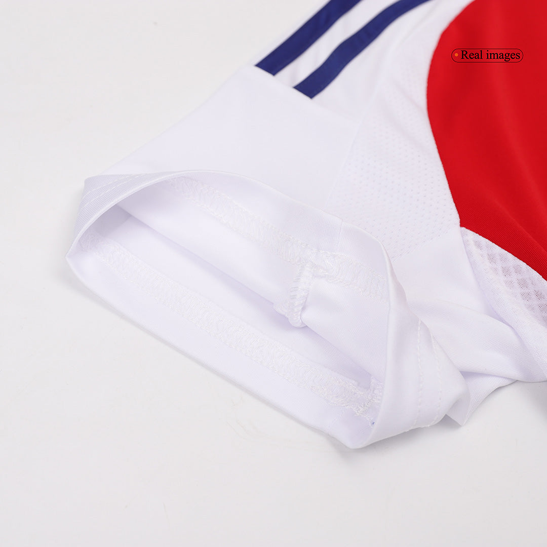 RICE #41 Arsenal Home Soccer Jersey 2024/25 Red