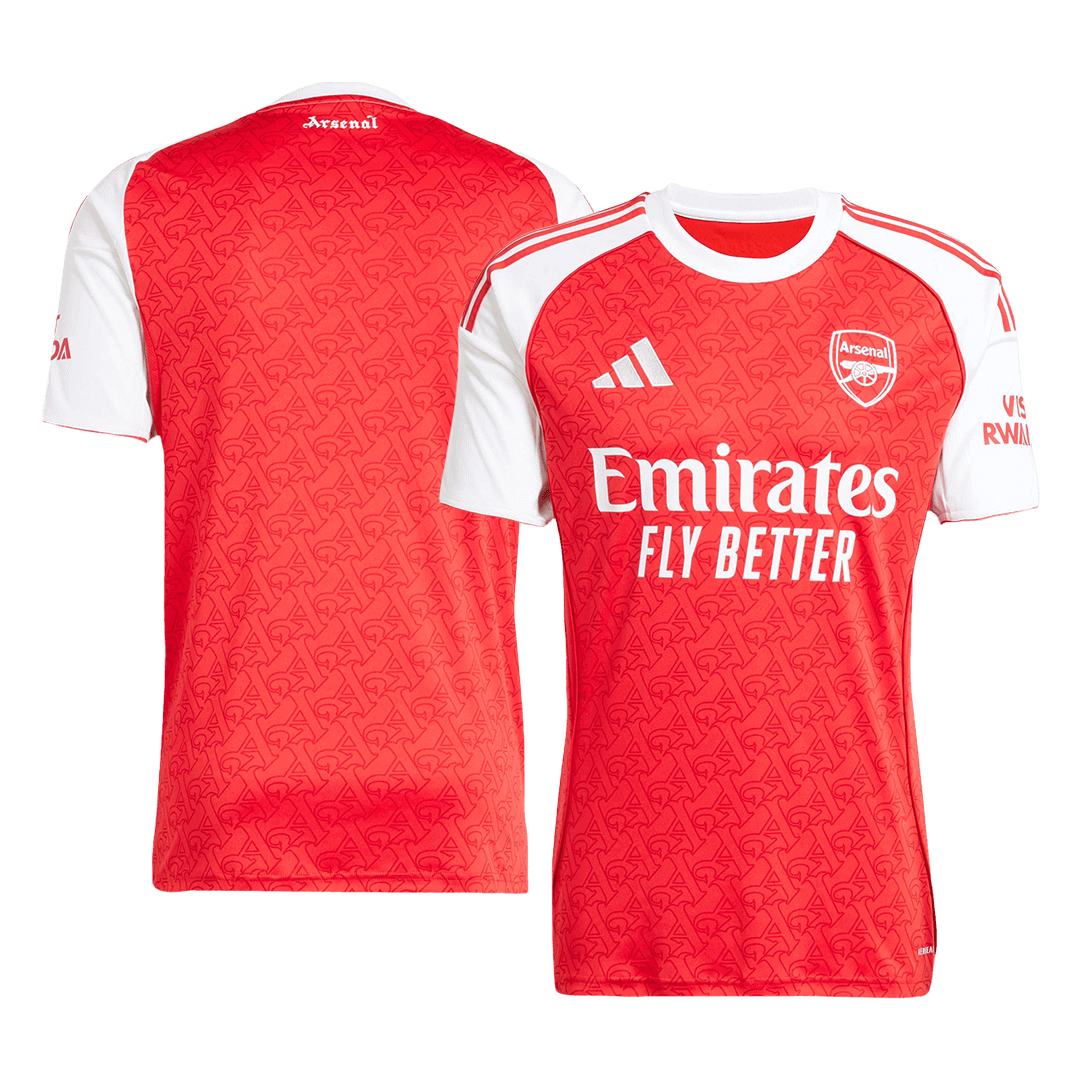 Arsenal Home Soccer Jersey 2025/26 Red
