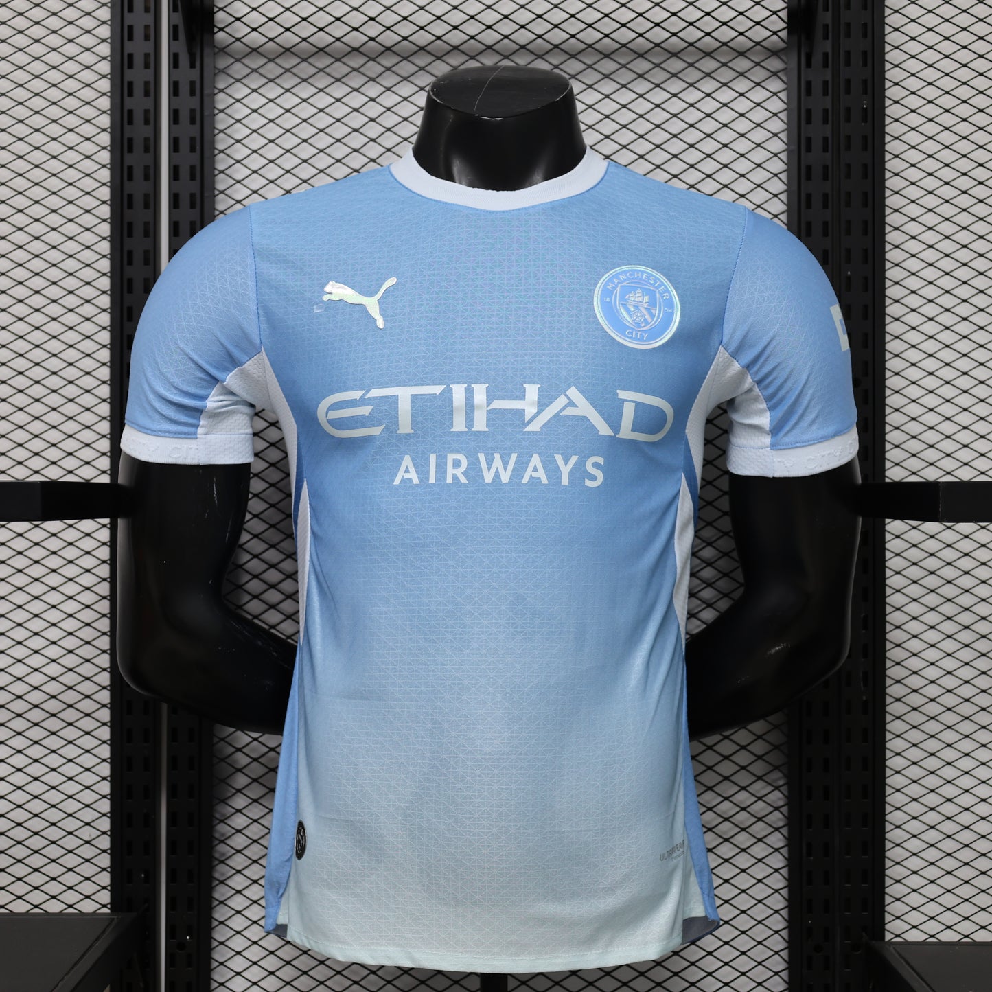 Manchester City Home Premium Soccer Jersey 26/27 (Authentic Player Version)