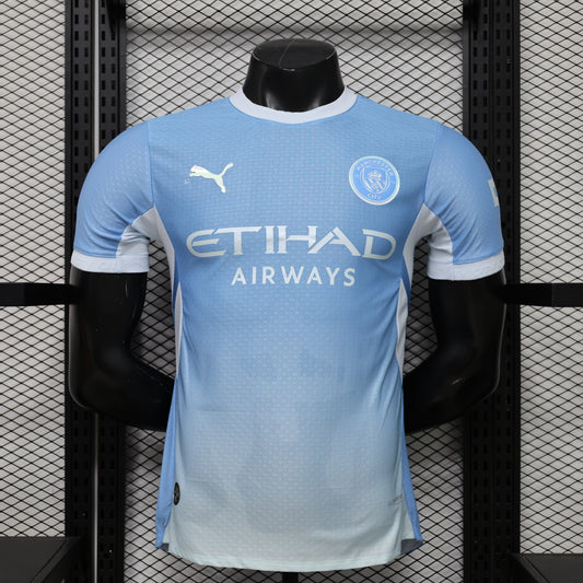 Manchester City Home Premium Soccer Jersey 26/27 (Authentic Player Version)