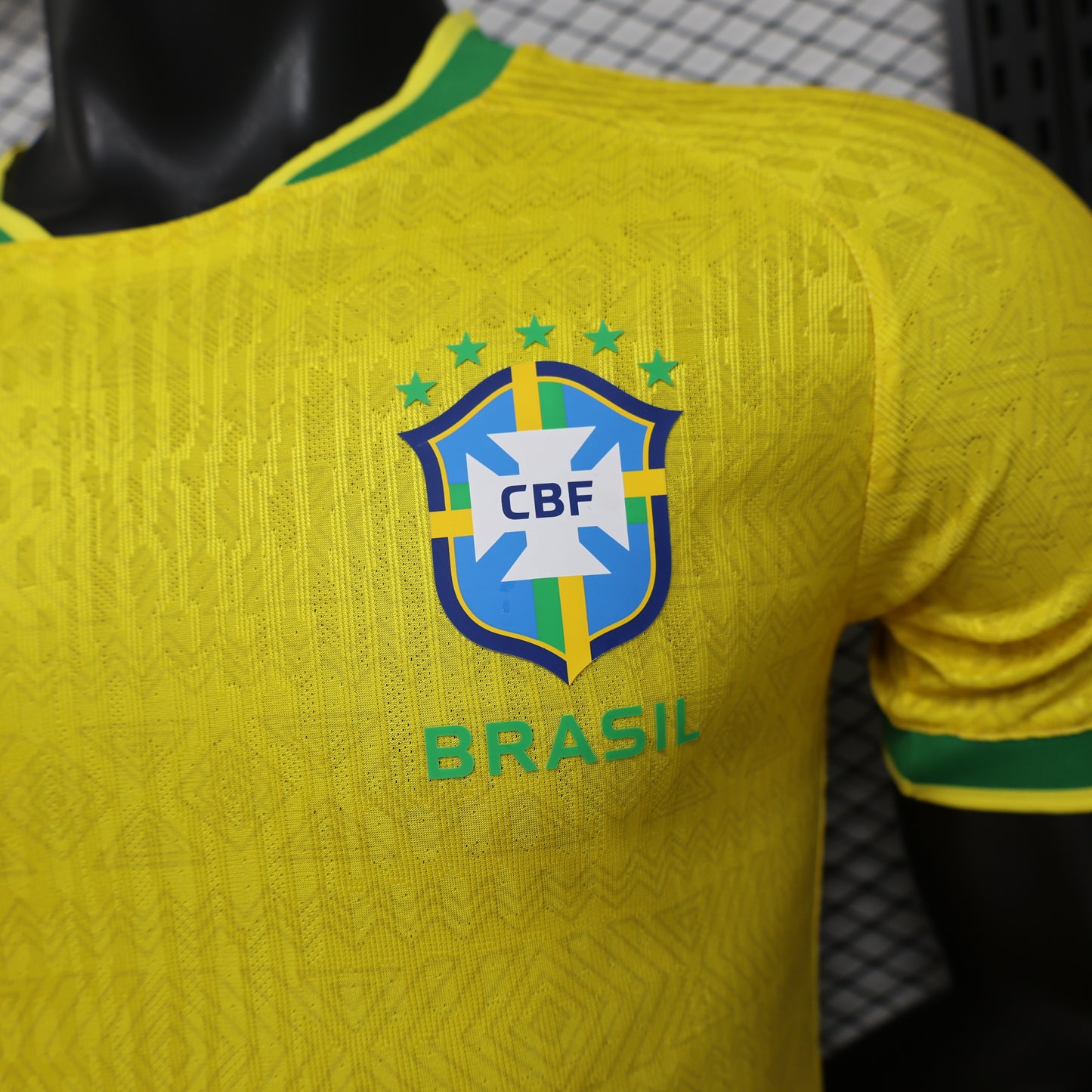 Brazil National Team Premium Soccer Jersey (Special Edition Authentic Player Version)