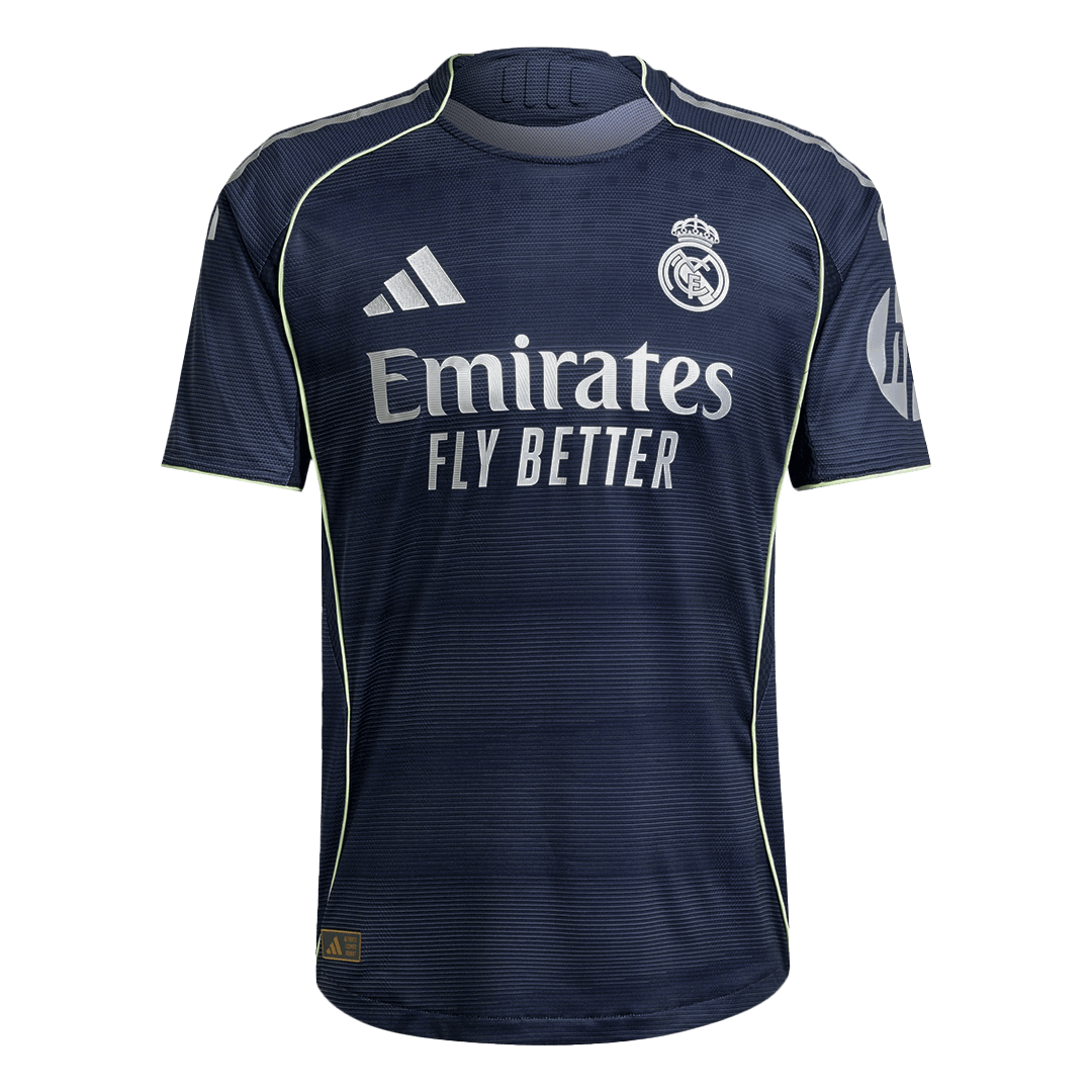 Real Madrid Away Authentic Soccer Jersey 2025/26
