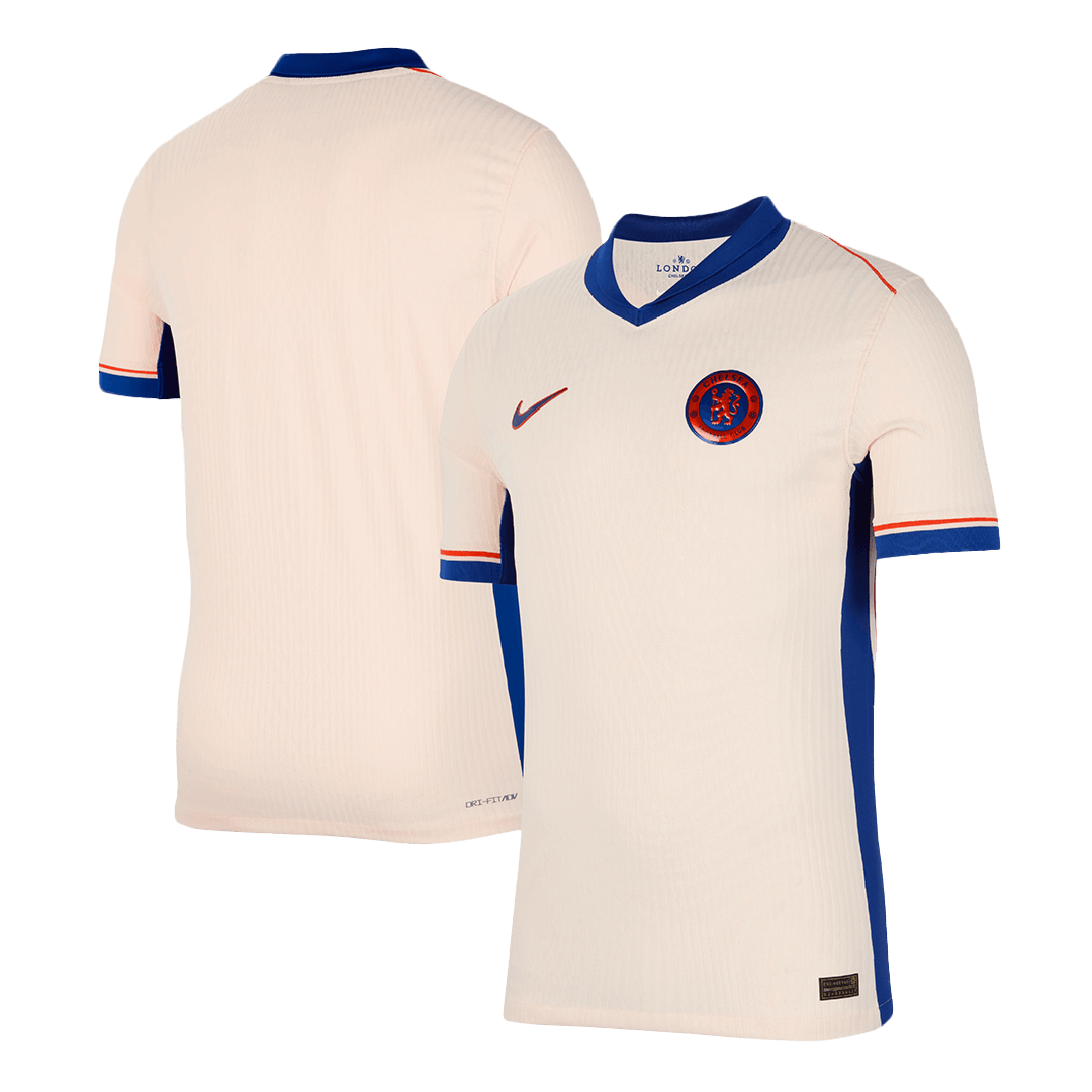 Chelsea Away Soccer Jersey 2024/25 - Authentic Player Version, Slim Fit
