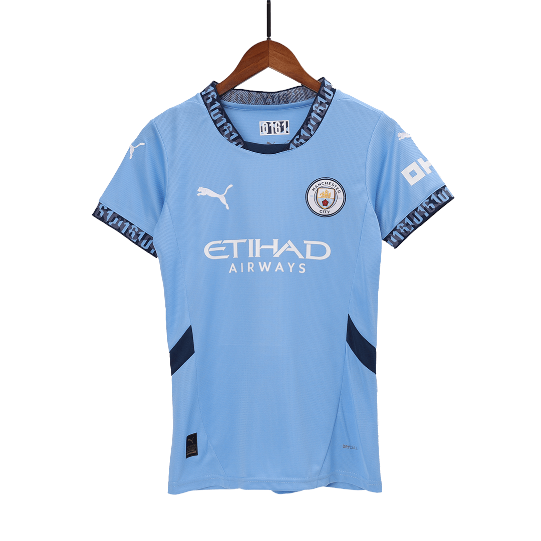 Women's Manchester City Home Soccer Jersey Shirt 2024/25